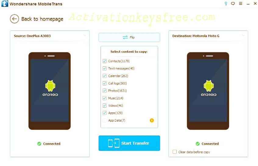 Wondershare mobiletrans 7.2.3 crack