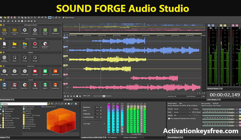 sony sound forge audio studio crack and keygen