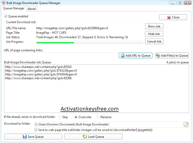Bulk Image Downloader Activation Key