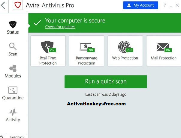 Avira Antivirus Pro Crack