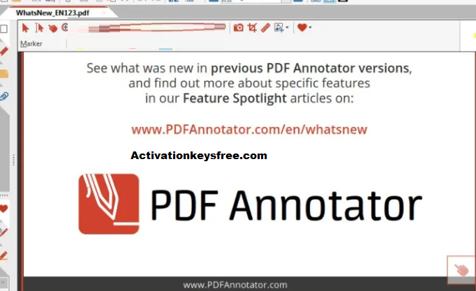 PDF Annotator Key
