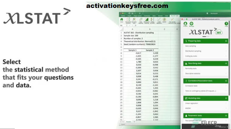 xlstat crack serial keygen download