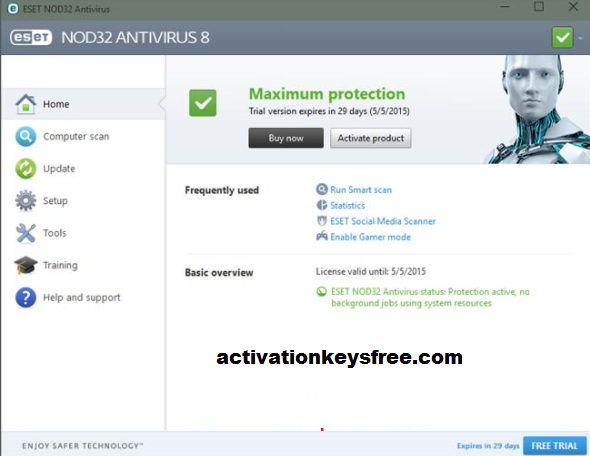 Clé antivirus ESET NOD32