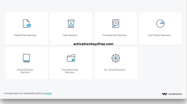 Wondershare Recoverit Key